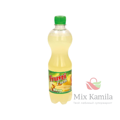 Carbonated soft drink "Pear" with pear juice made from pear juice concentrate 0,5L