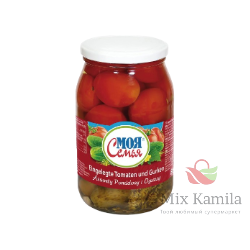 "MOJA SEMJA" Pickled tomatoes and cucumbers