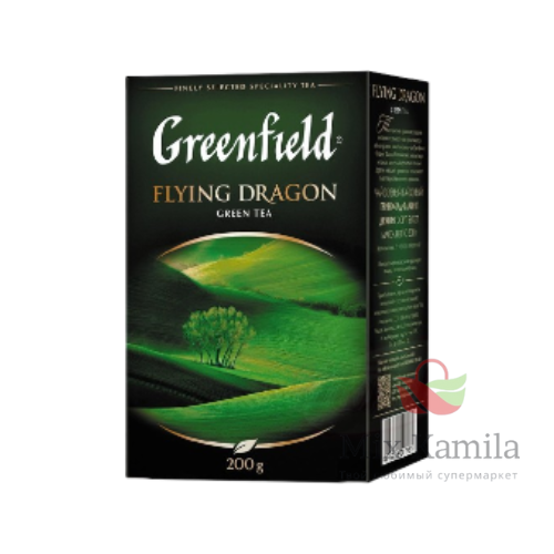 GREENFIELD "Flying Dragon" Chinese green tea LOOSE