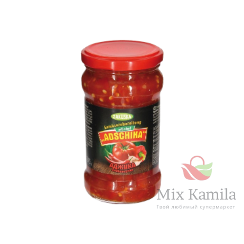 Vegetable preparation "Adschika" mild spicy