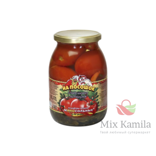 Pickled tomatoes "Na Pososchok", spicy