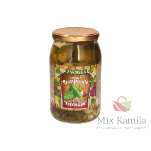 Canned gherkins "Hrustjashhie"