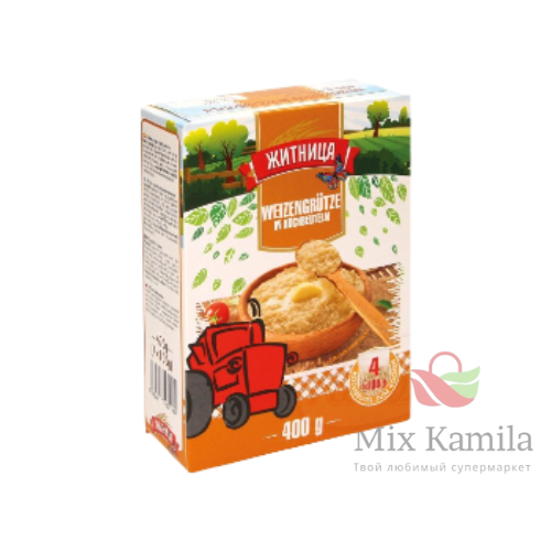 Wheat groats in cooking bag 4 х 100 g.