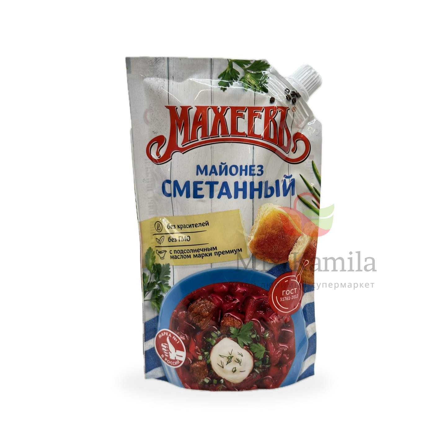 Salad mayonnaise Smetannij with partially skimmed milk powder 400 ml