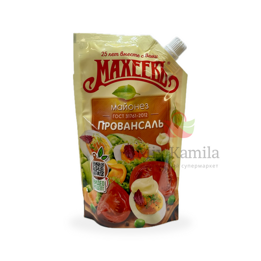 Salad mayonnaise according to Provencal type, with sweetener 800 ml