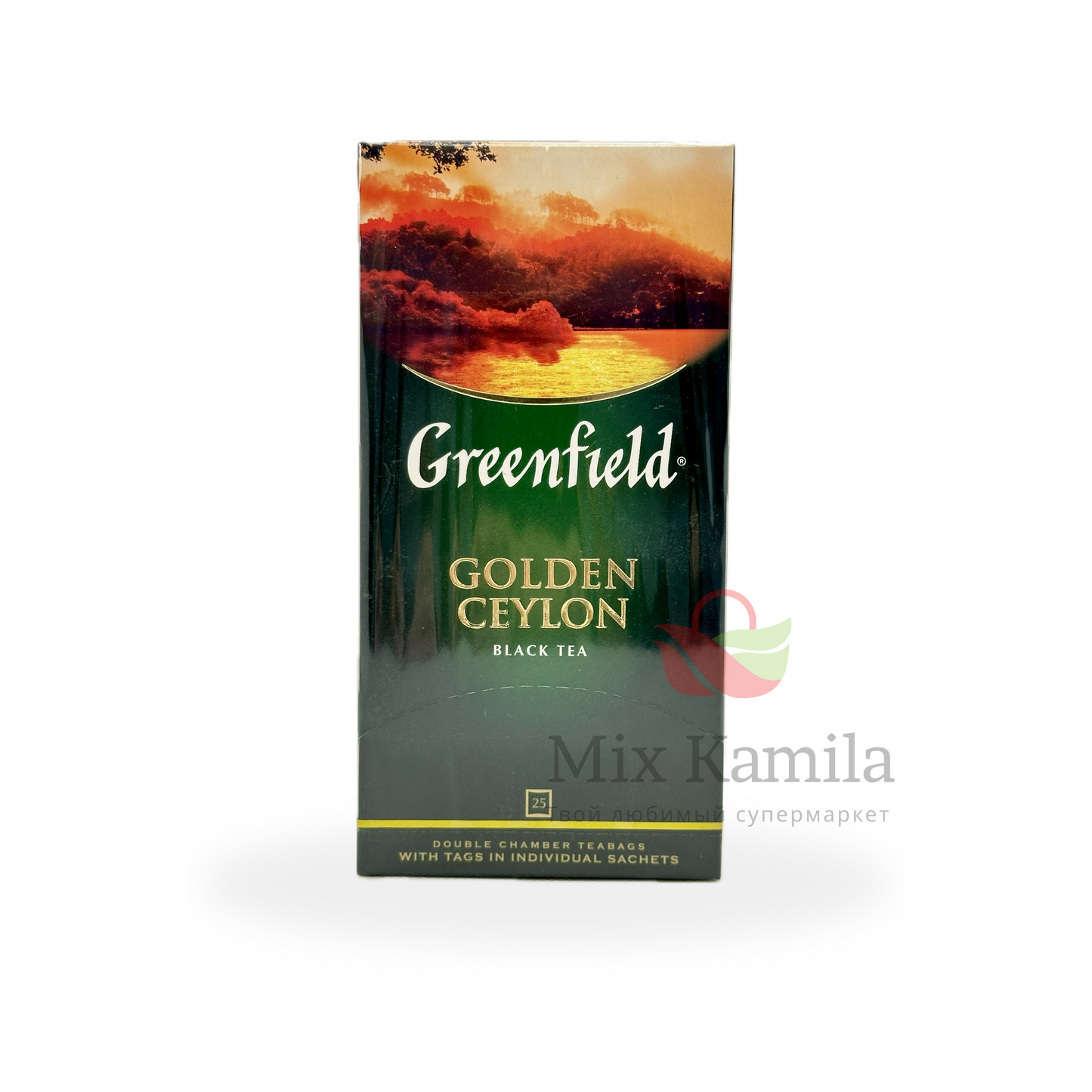 Black Ceylon tea "Golden Ceylon" 25 packs