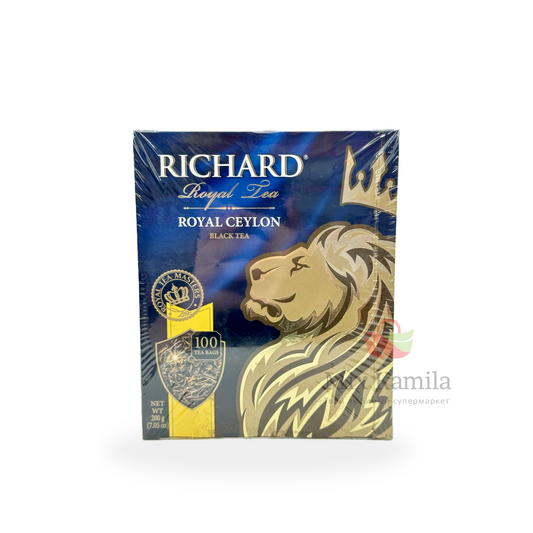 Ceylon black tea "Richard Royal Ceylon" 100 packs