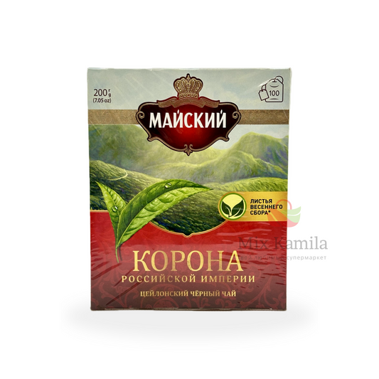 "Korona Rosiiskoy Imperii" Ceylon tea 100 packs
