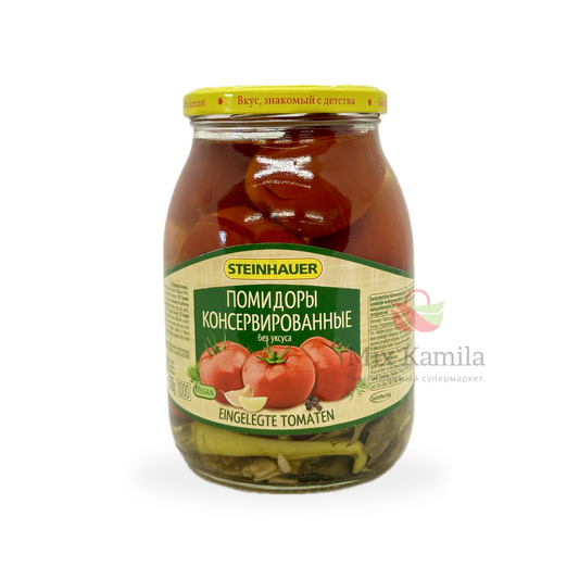 Canned tomatoes without vinegar 1000 ml