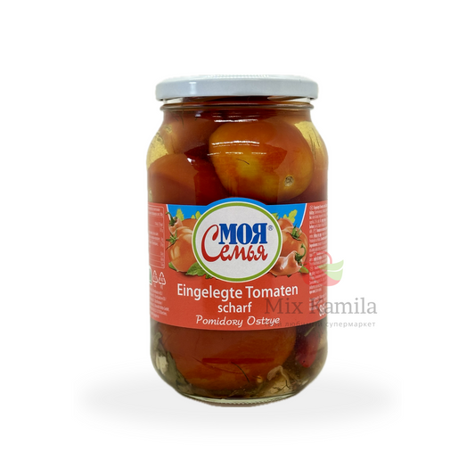 "MOJA SEMJA" Pickled Tomatoes, hot 860 g