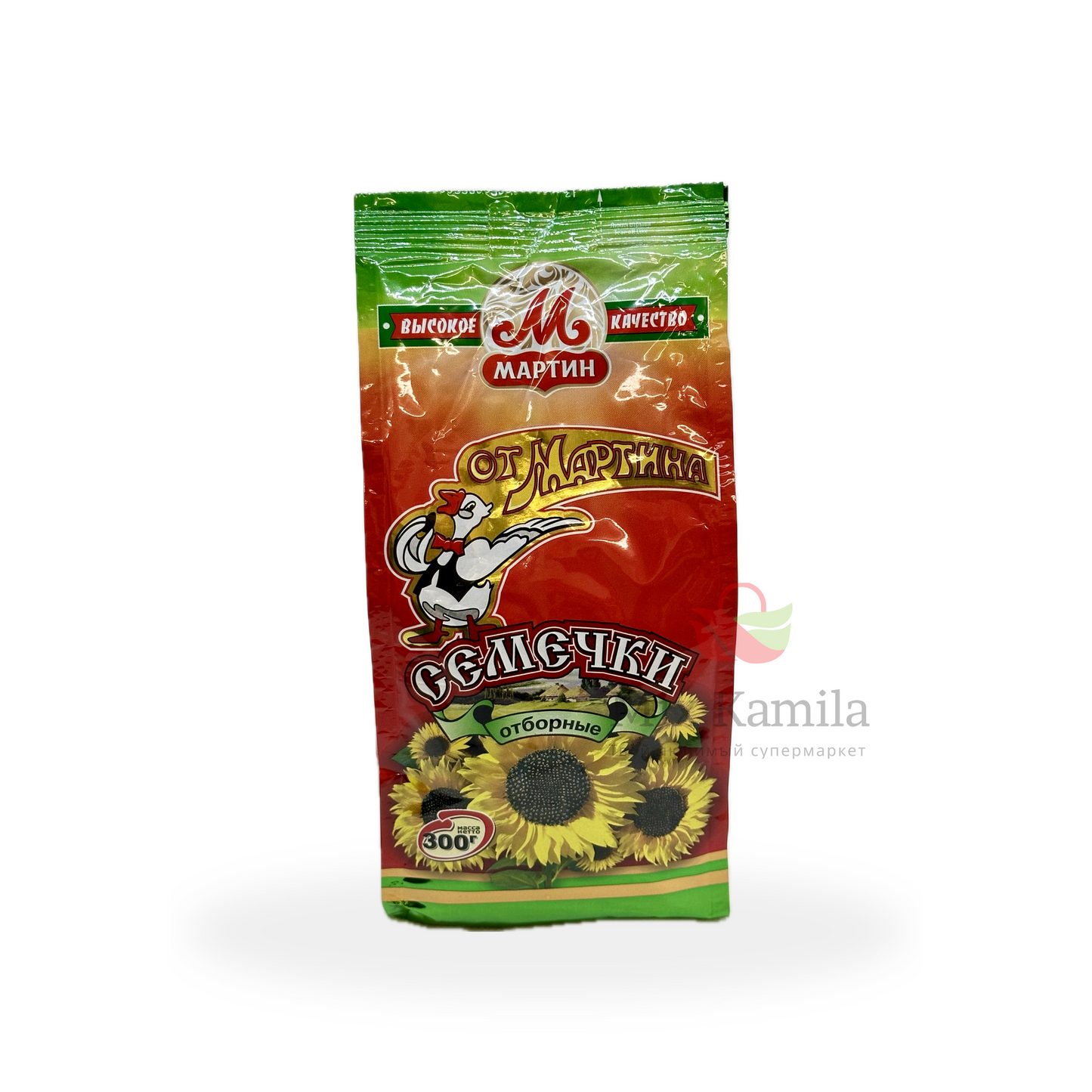 Roasted black sunflower seeds "Ot Martina" 300 gram