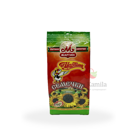 Roasted black sunflower seeds "Ot Martina" 100 gram